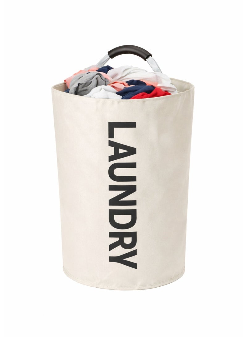 TSUMAB Collapsible Laundry Basket with Handles – Large Capacity Foldable Clothes Hamper, Durable Fabric, Modern Home Storage - Image 2